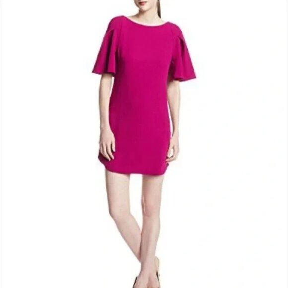 Trina Turk Bryce Dress in loganberry - Picture 1 of 4